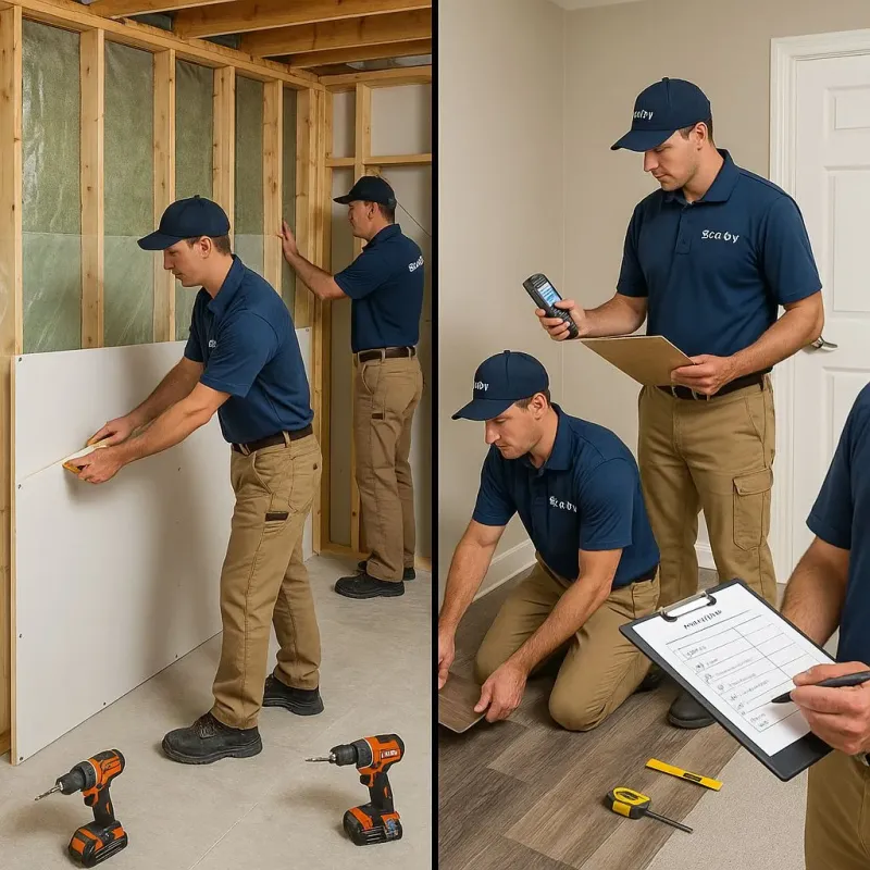 Repairs and Reconstruction process in Yakima County, WA